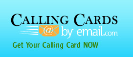Calling Cards By Email